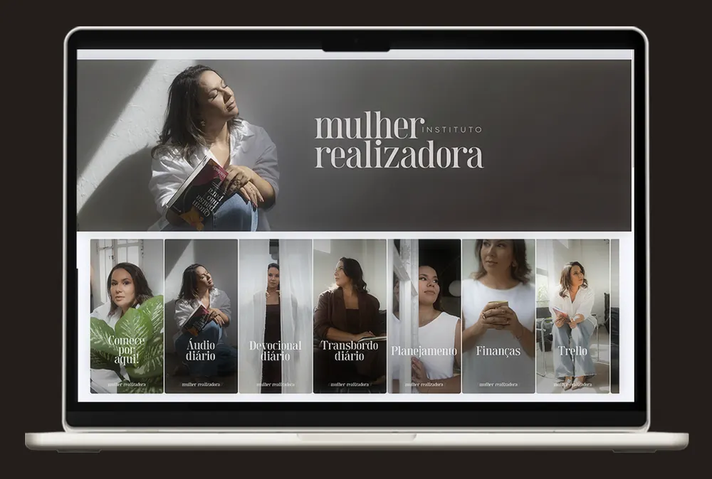 Plataforma do Instituto Mulher Realizadora